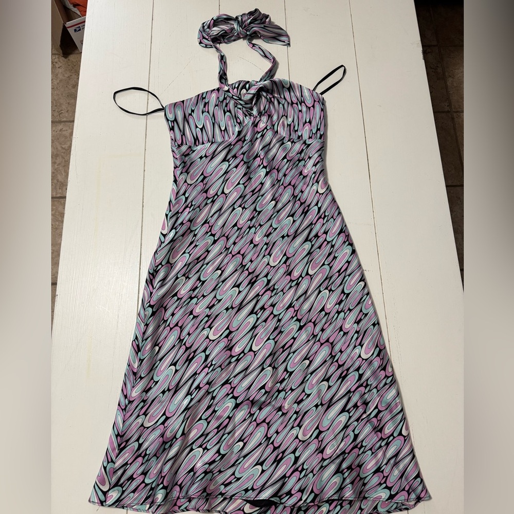 90’s Inspired Laundry By Shelli Segal Dress